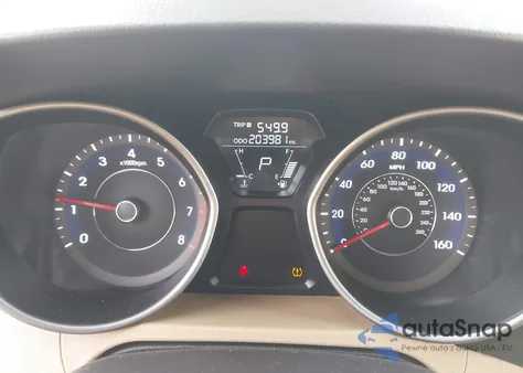 2011 Hyundai Elantra Gls из США, поврежденный, VIN 5NPDH4AE8BH013967